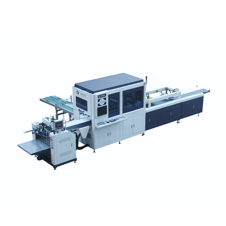 Machien التلقائي للمواقع المرئية لصندوق صلبة وغطاء للكتاب PC-600B